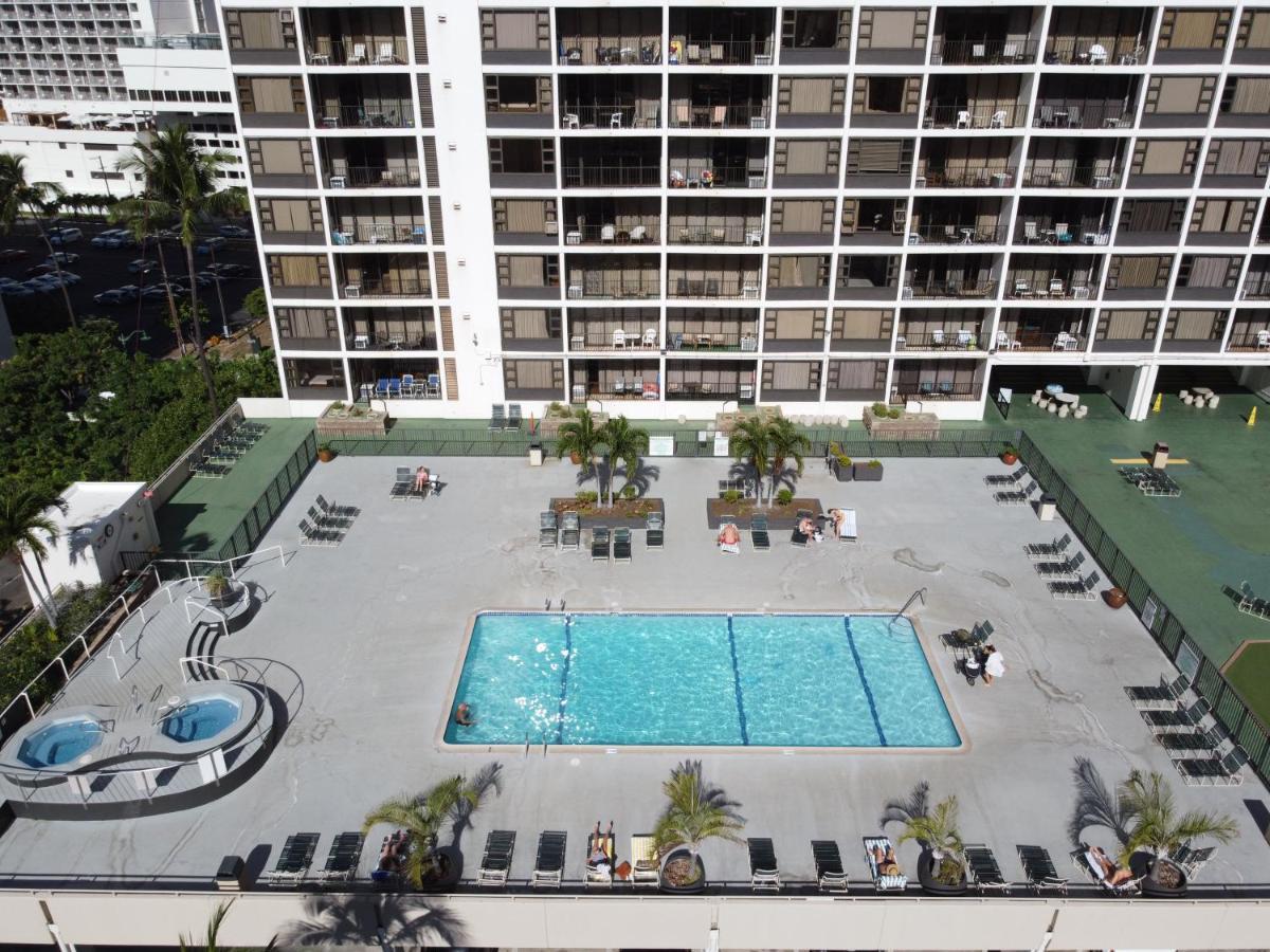 1Br With Great Ocean Views, 1 Block To Waikiki Beach Гонолулу Экстерьер фото