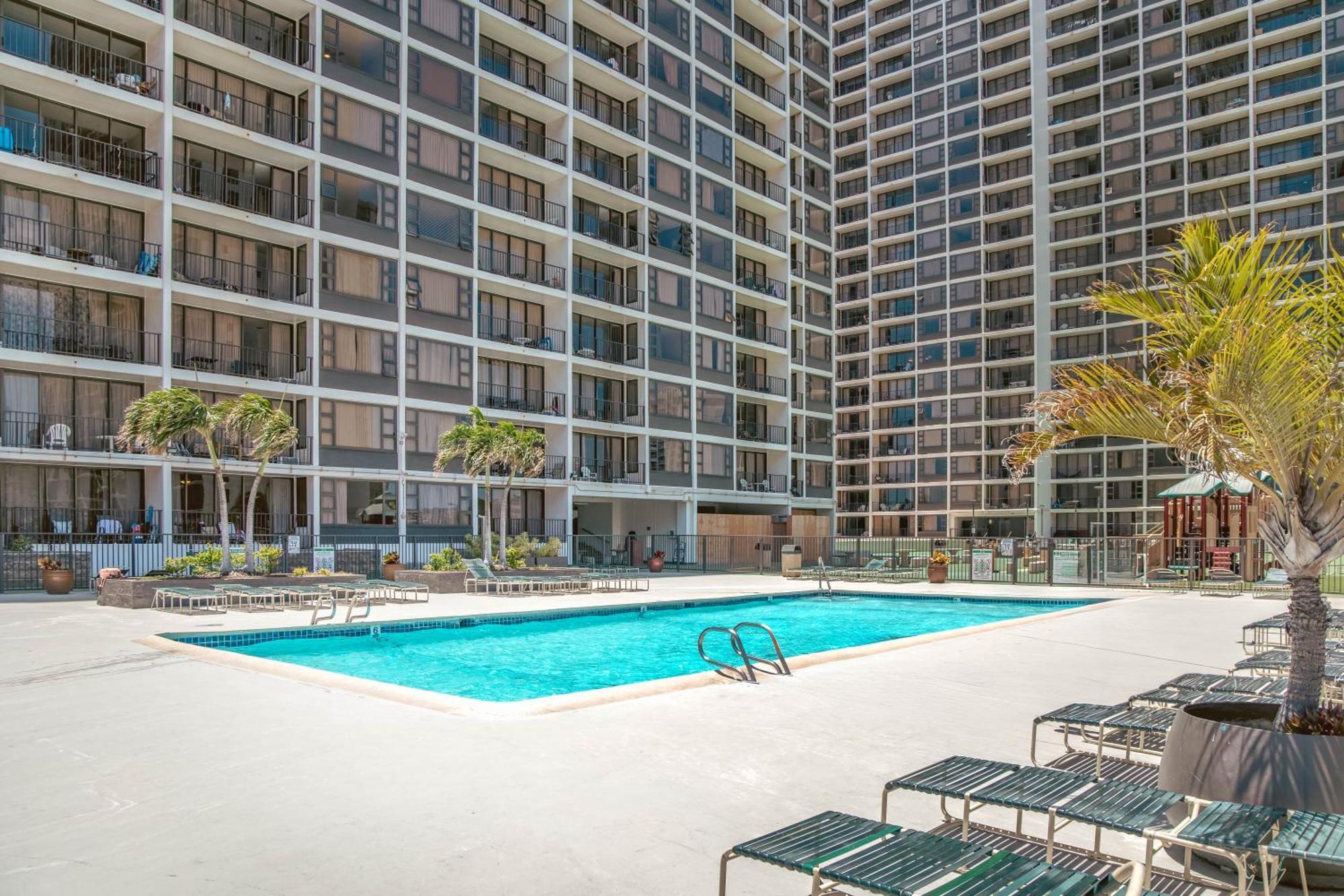 1Br With Great Ocean Views, 1 Block To Waikiki Beach Гонолулу Экстерьер фото